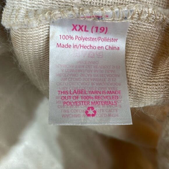 No Boundaries Faux Fur Pullover Sweatshirt Long Sleeve 1/2 zipper XXL - Picture 5 of 13